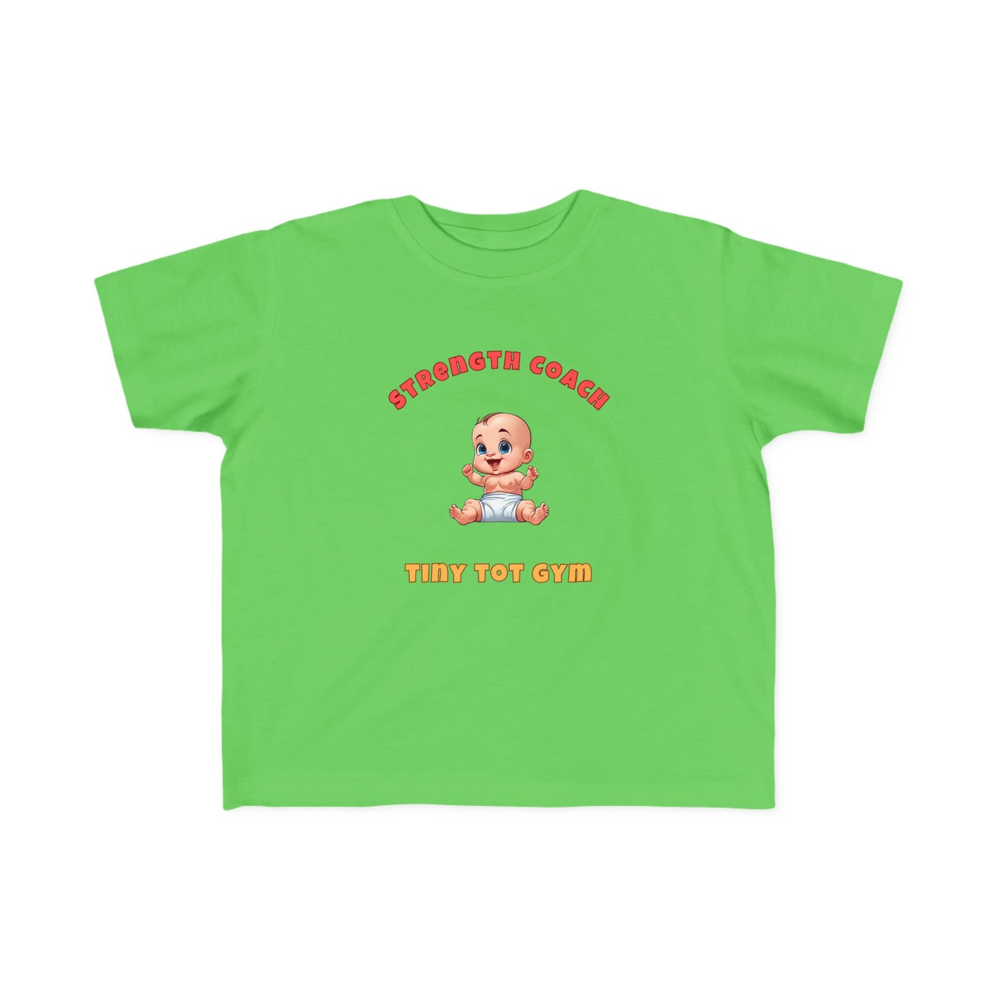 Toddler Gym Tee - Strength Coach T-Shirt for Tiny Tots