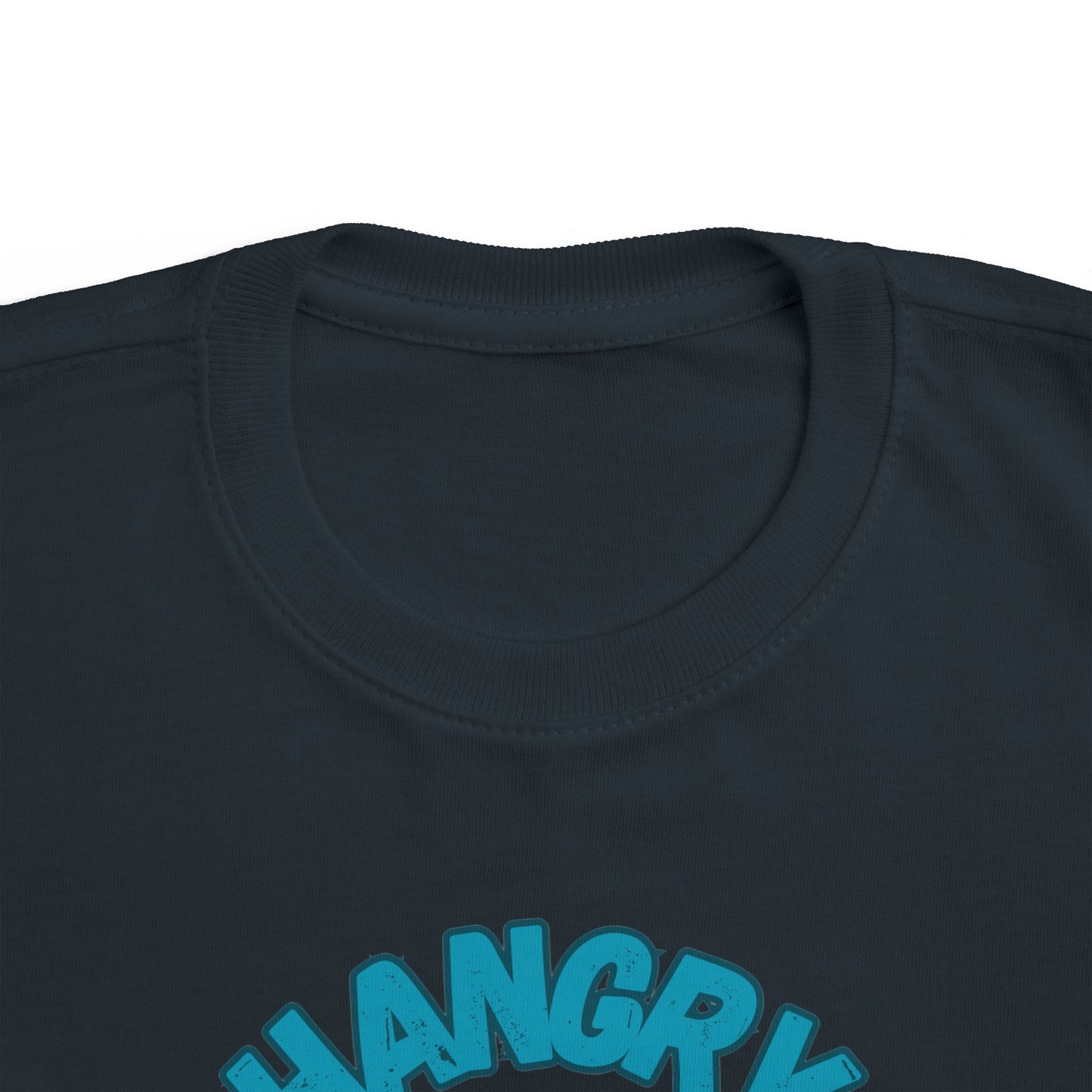 Toddler Hangry Hippo Tee - Fun Jersey T-Shirt for Kids