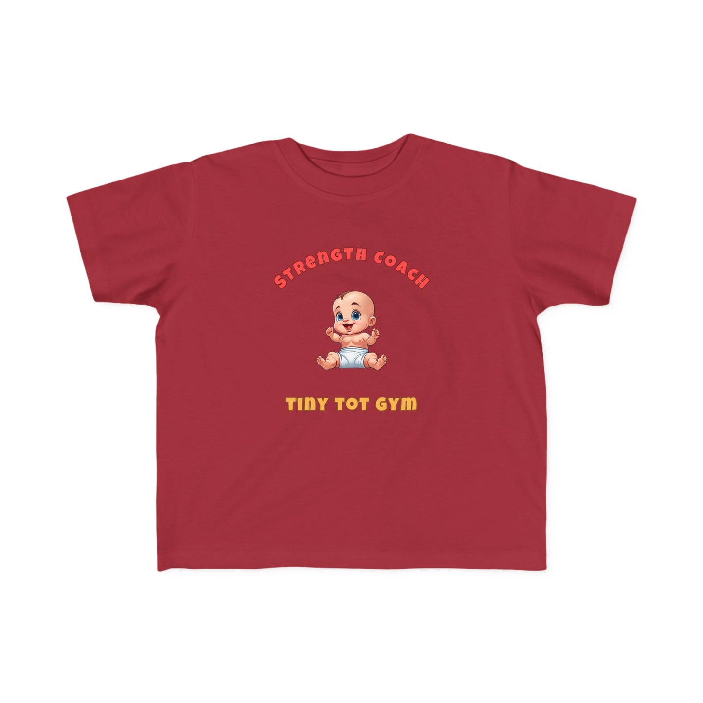 Toddler Gym Tee - Strength Coach T-Shirt for Tiny Tots