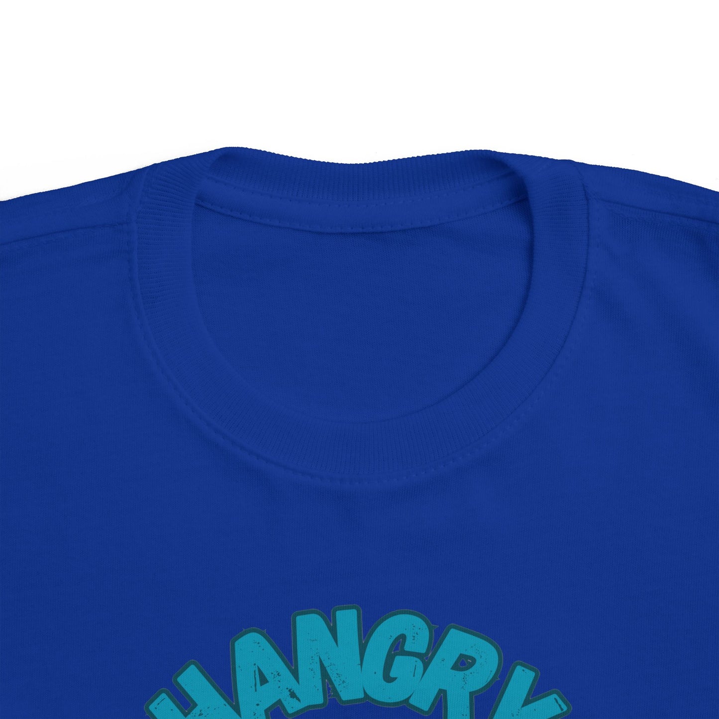 Toddler Hangry Hippo Tee - Fun Jersey T-Shirt for Kids