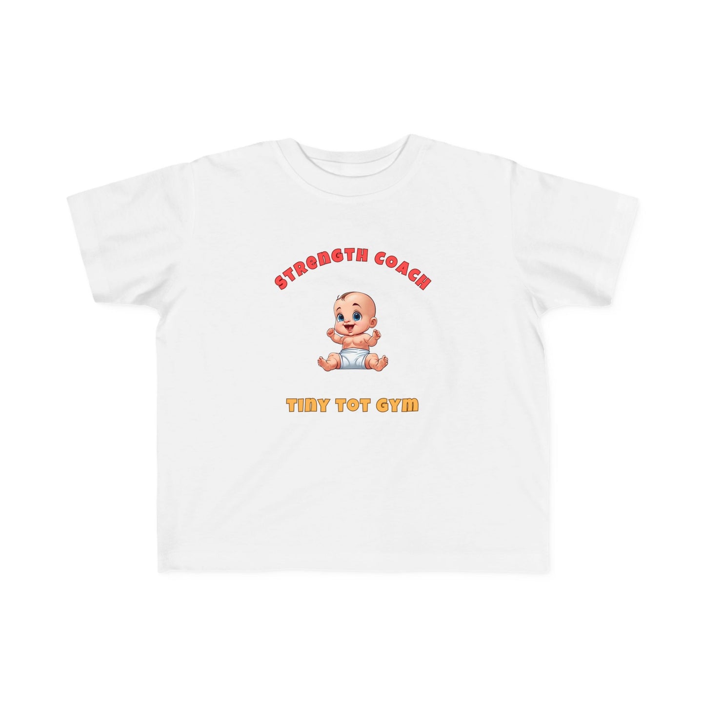 Toddler Gym Tee - Strength Coach T-Shirt for Tiny Tots