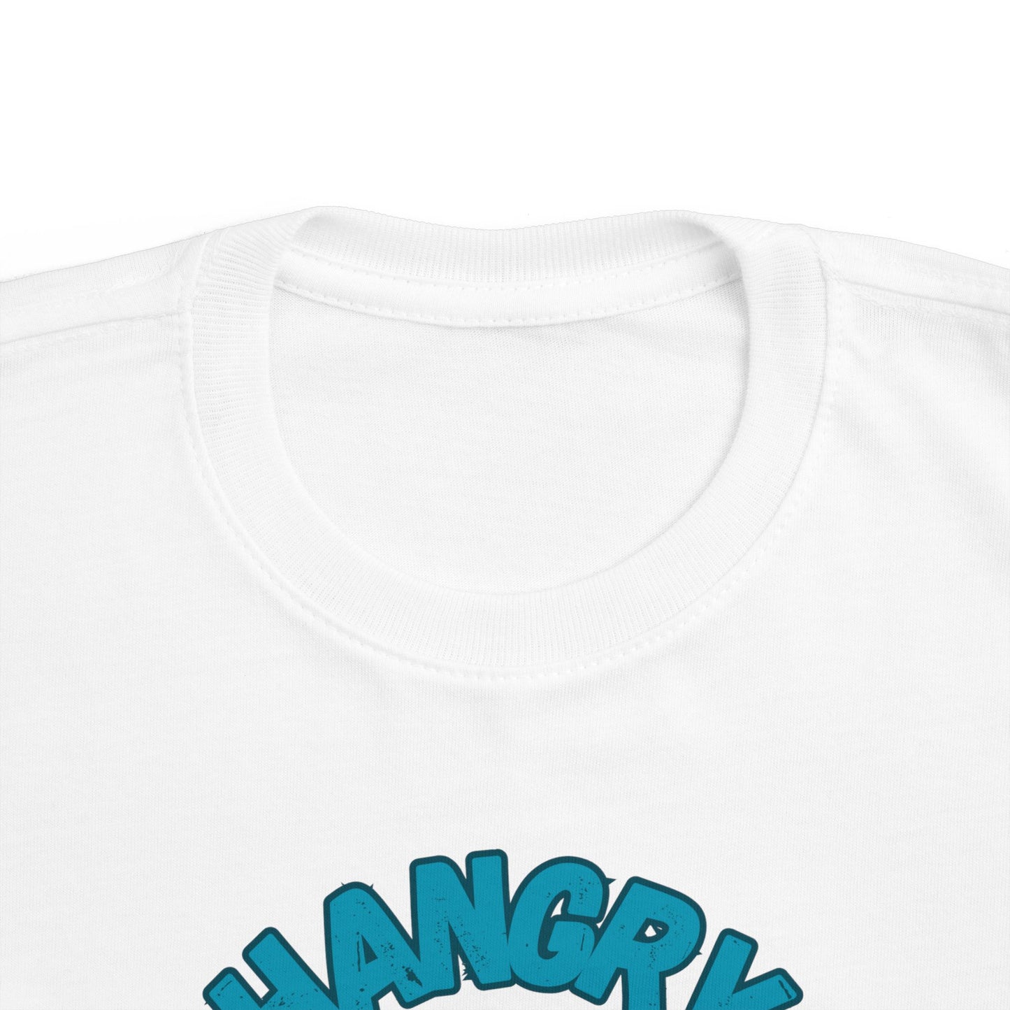 Toddler Hangry Hippo Tee - Fun Jersey T-Shirt for Kids