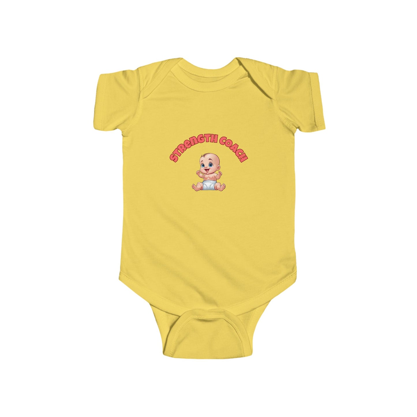 SLEEPLESS NIGHTS, ENDLESS SMILES | REACH Certified One-Piece Bodysuit | Strength Coach Tiny Tot Gym | Infant Toddler 0-24M