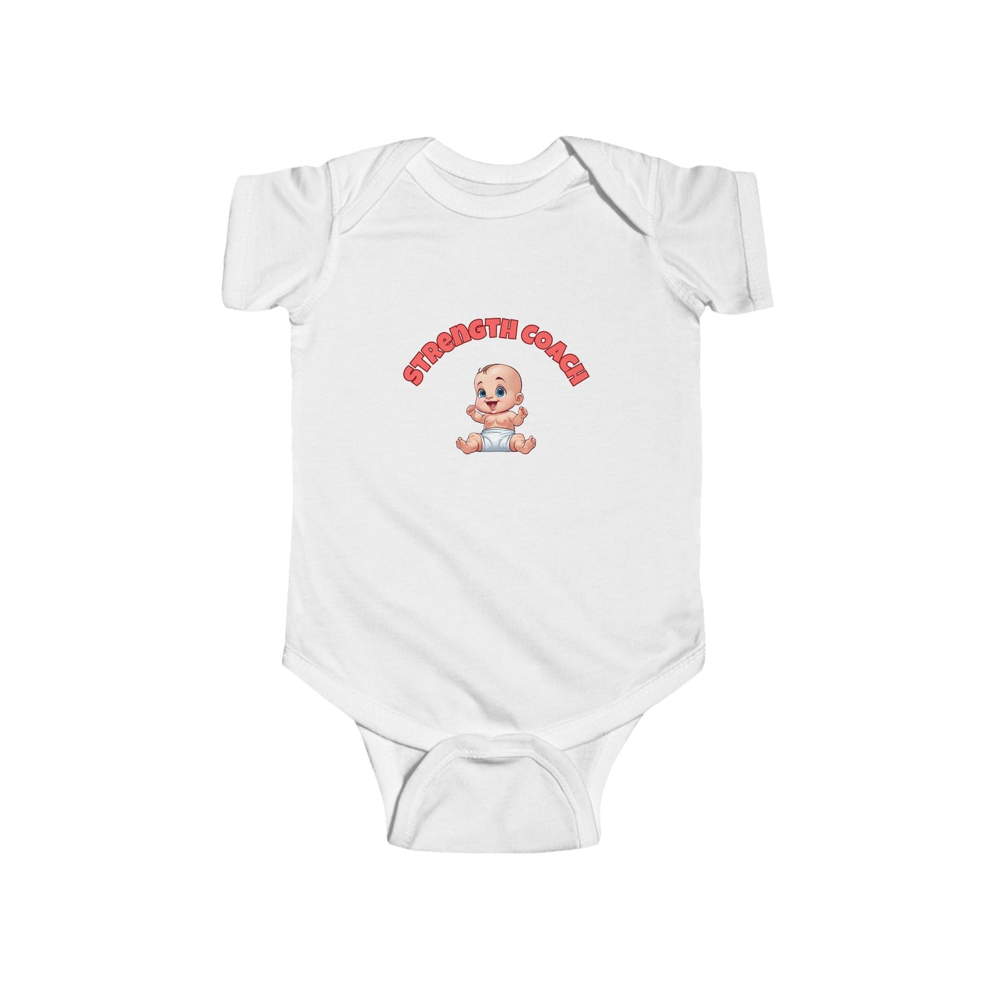 SLEEPLESS NIGHTS, ENDLESS SMILES | REACH Certified One-Piece Bodysuit | Strength Coach Tiny Tot Gym | Infant Toddler 0-24M