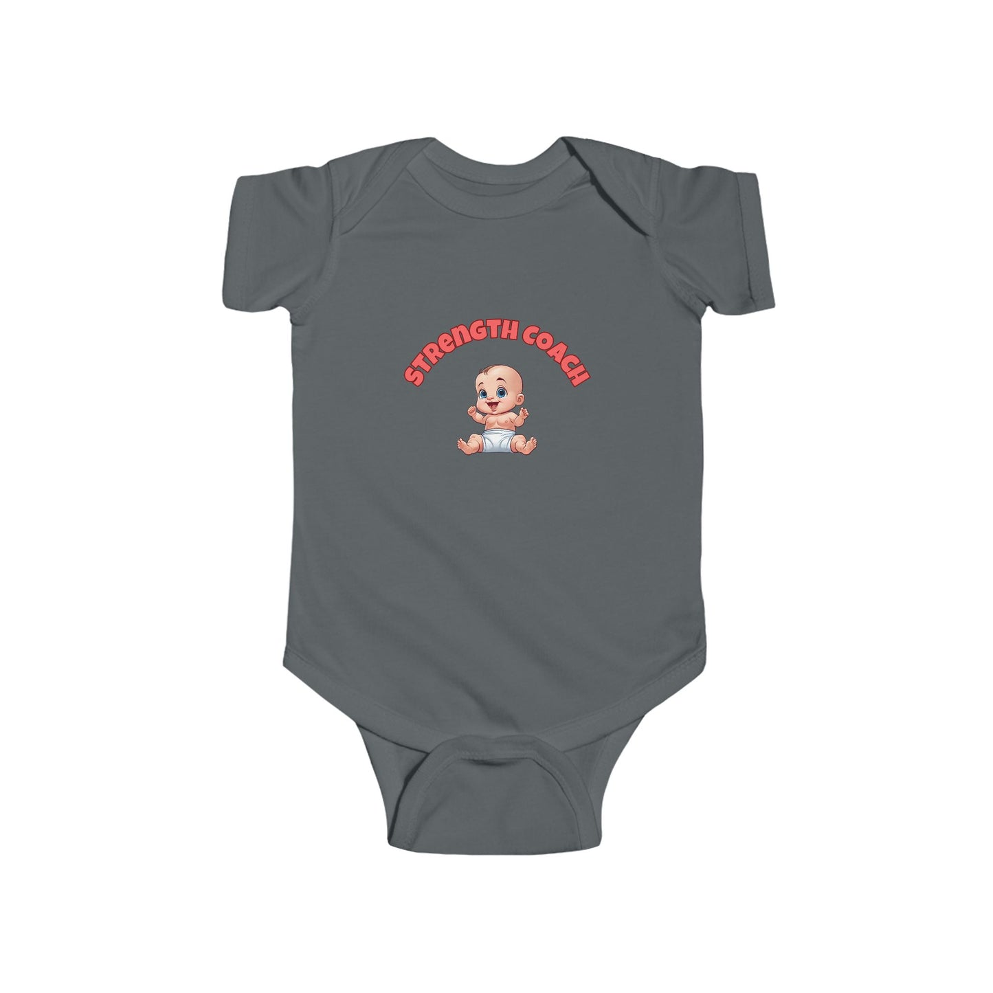 SLEEPLESS NIGHTS, ENDLESS SMILES | REACH Certified One-Piece Bodysuit | Strength Coach Tiny Tot Gym | Infant Toddler 0-24M