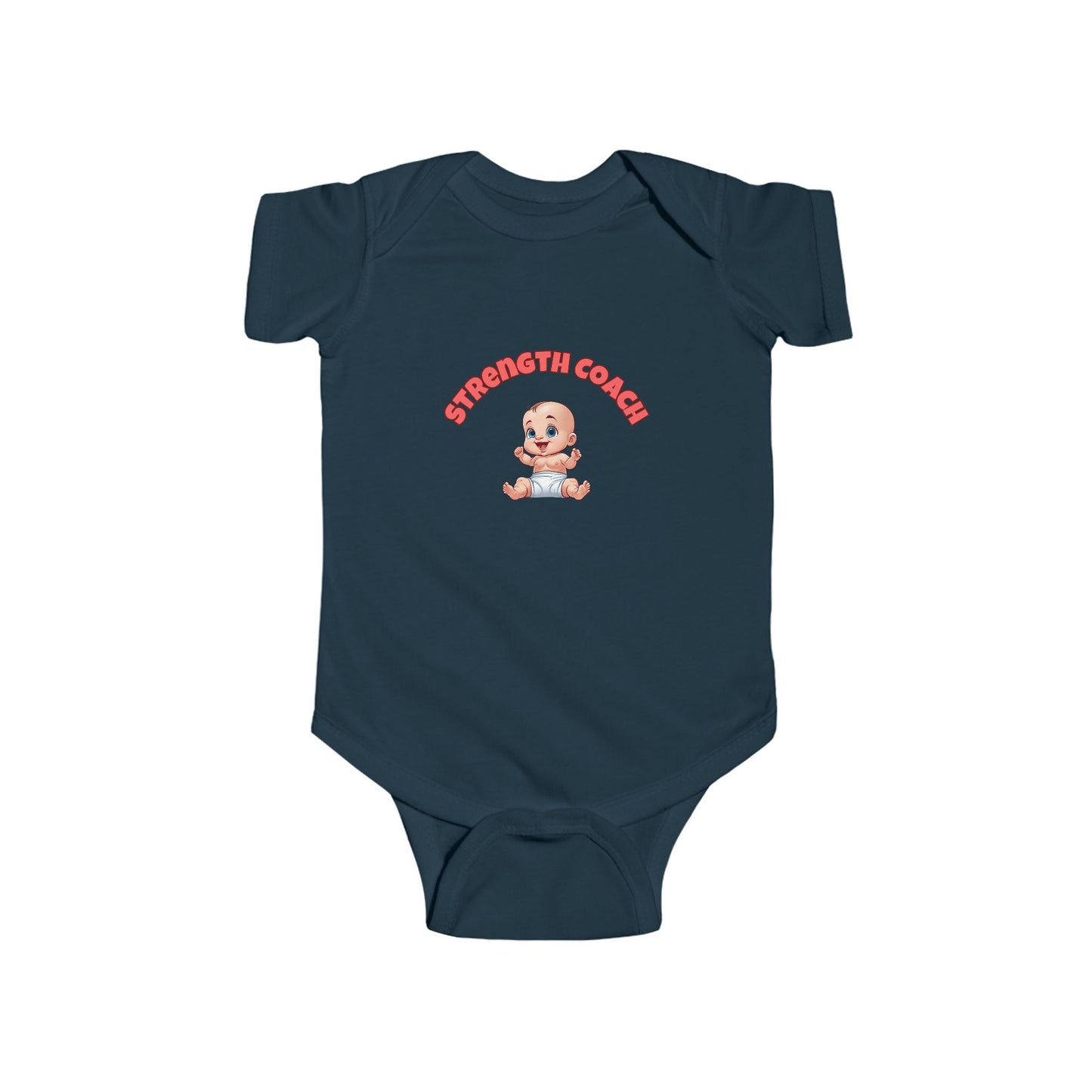 SLEEPLESS NIGHTS, ENDLESS SMILES | REACH Certified One-Piece Bodysuit | Strength Coach Tiny Tot Gym | Infant Toddler 0-24M
