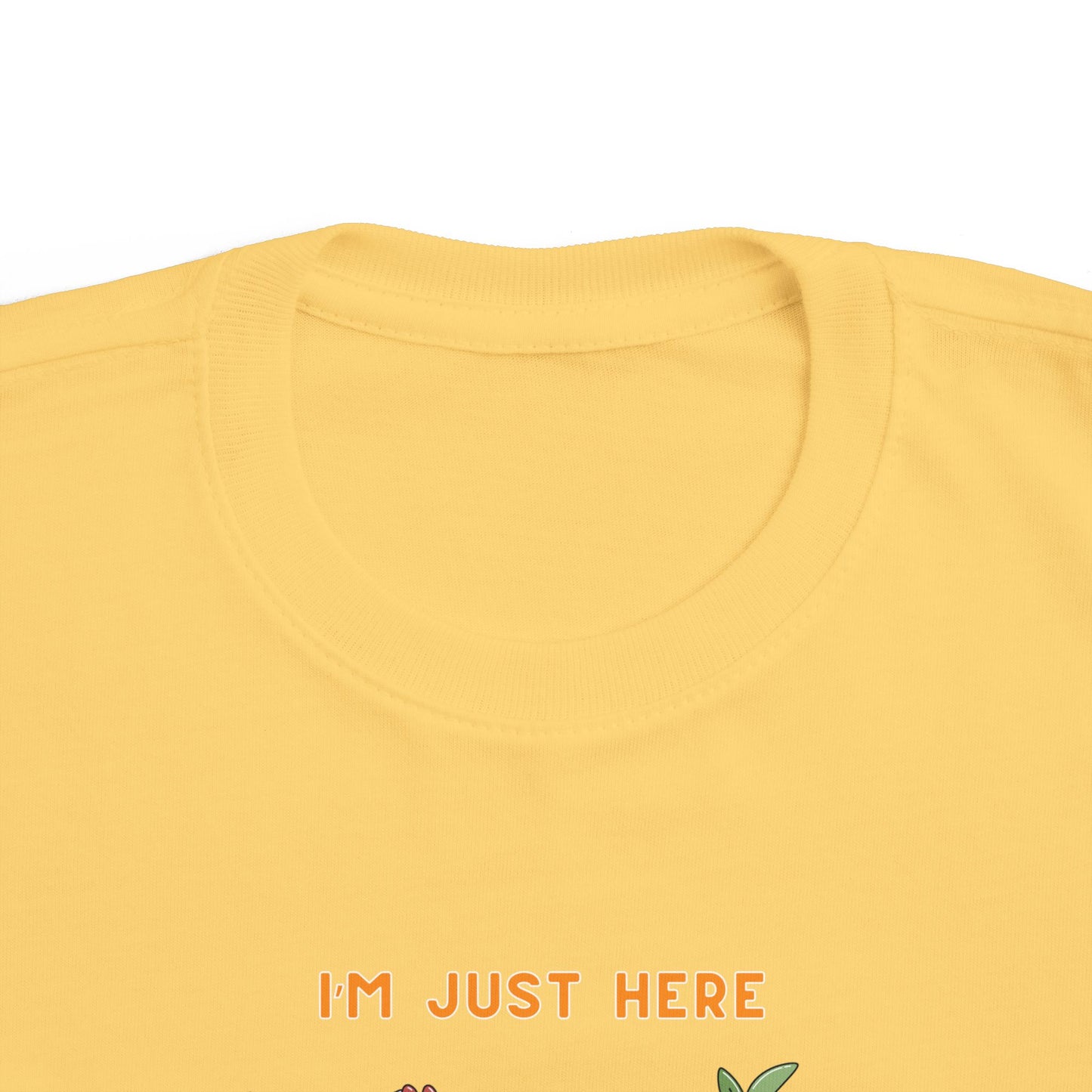 Toddler Tee - I'm just here for the fruit snacks