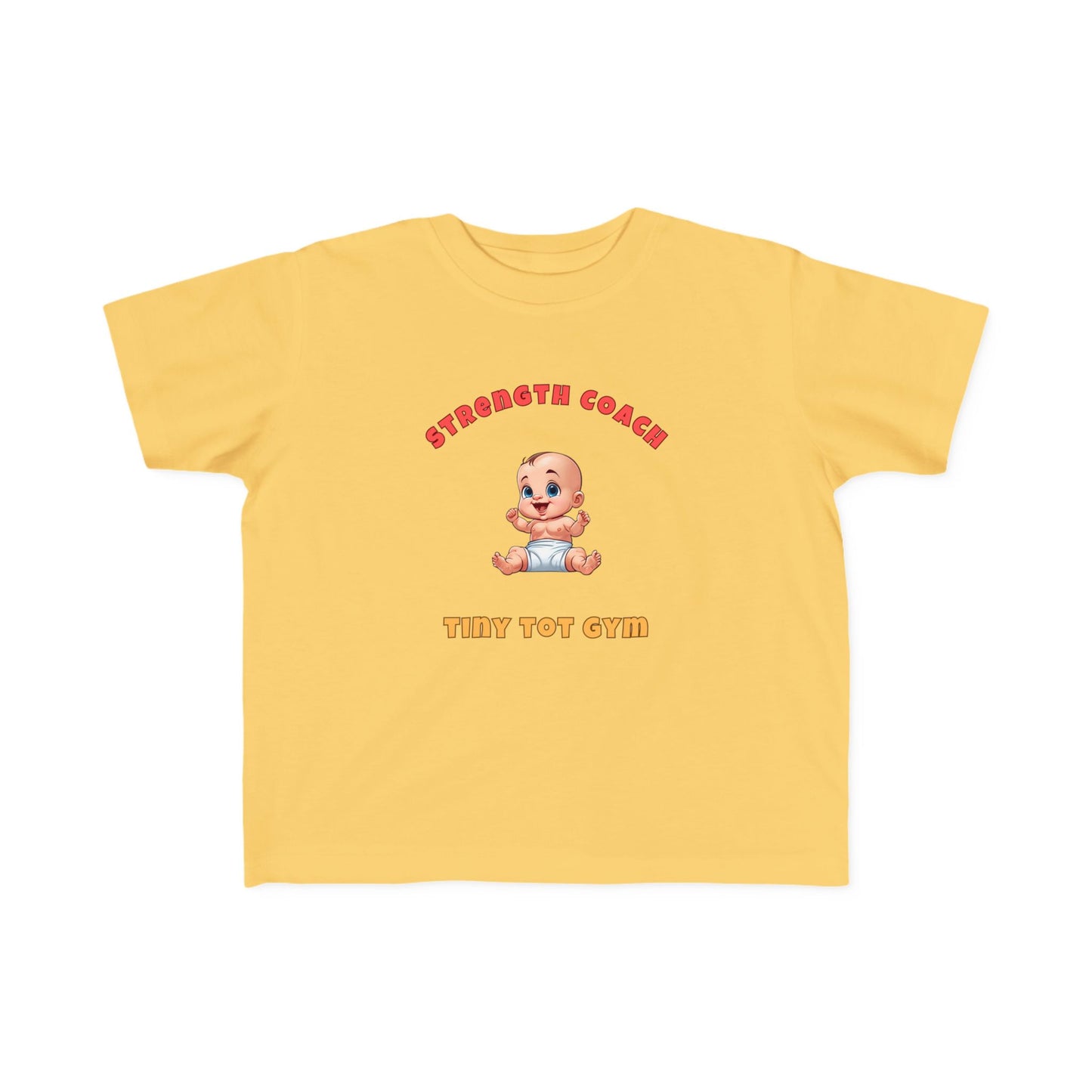 Toddler Gym Tee - Strength Coach T-Shirt for Tiny Tots