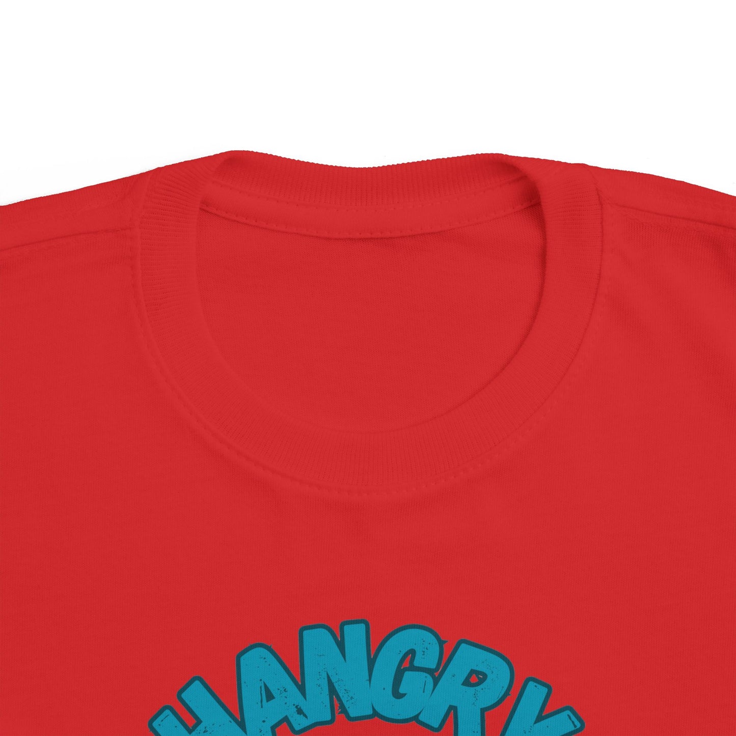 Toddler Hangry Hippo Tee - Fun Jersey T-Shirt for Kids