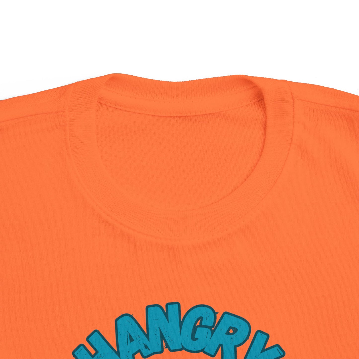 Toddler Hangry Hippo Tee - Fun Jersey T-Shirt for Kids