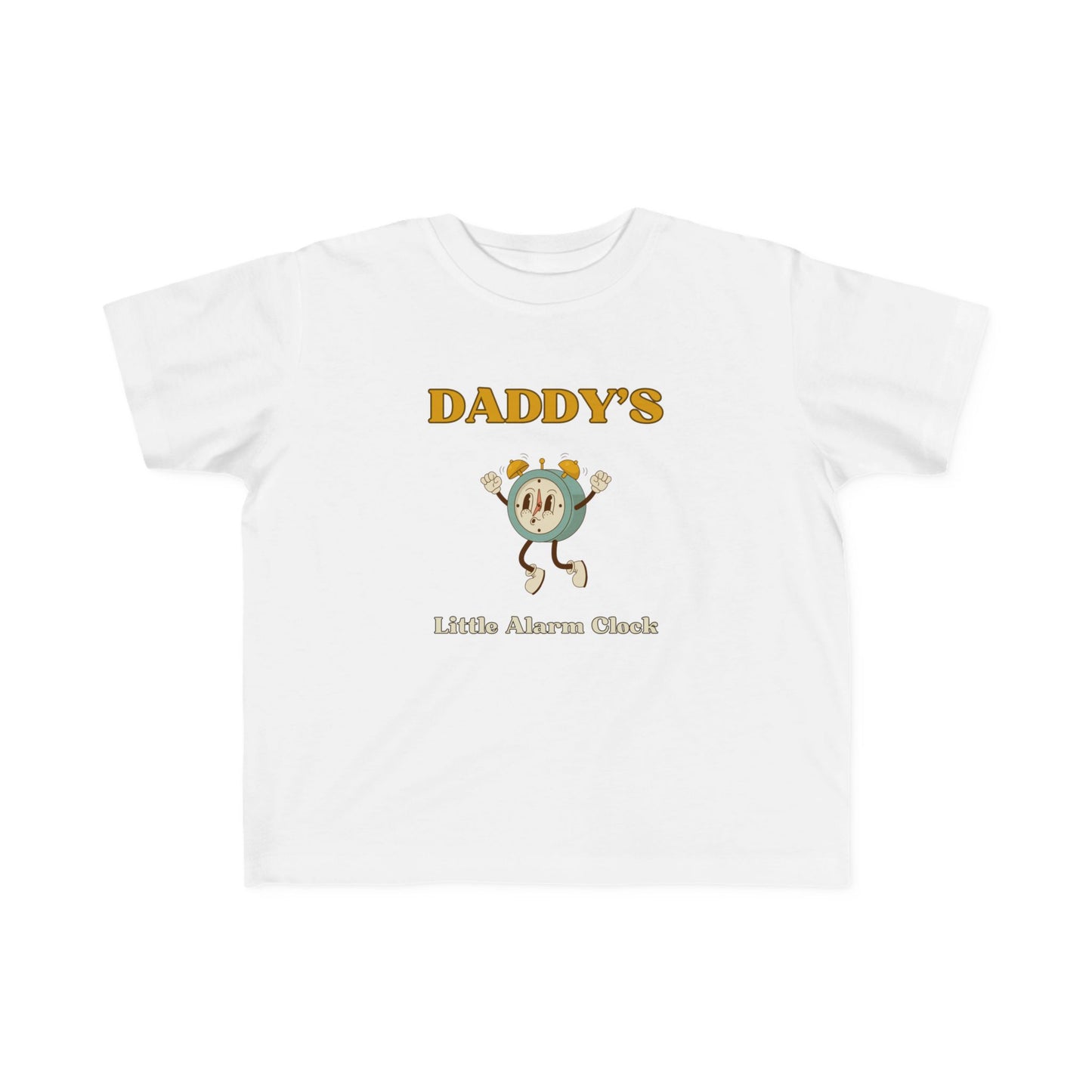 Toddler Tee - Daddy's Little Alarm Clock Toddler Tshirt