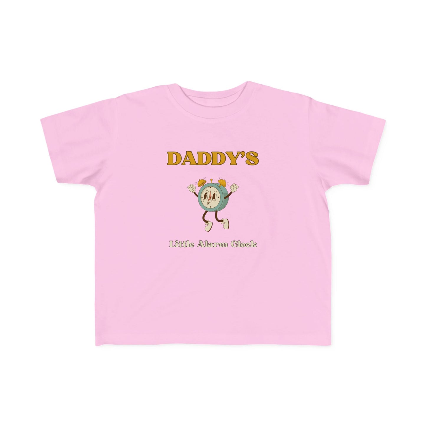 Toddler Tee - Daddy's Little Alarm Clock Toddler Tshirt
