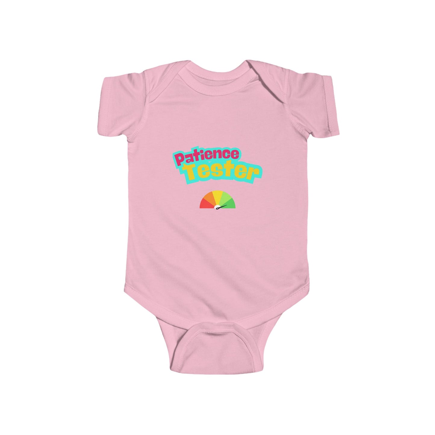 SNES | REACH Certified One-Piece Bodysuit | Patience Tester | Infant Toddler 0-24M