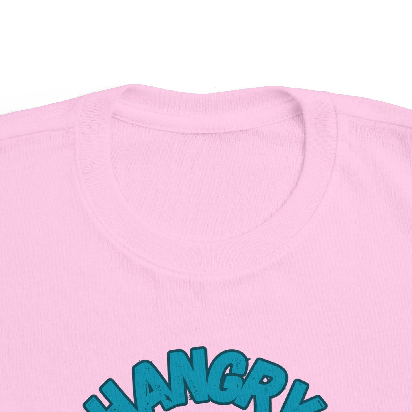 Toddler Hangry Hippo Tee - Fun Jersey T-Shirt for Kids