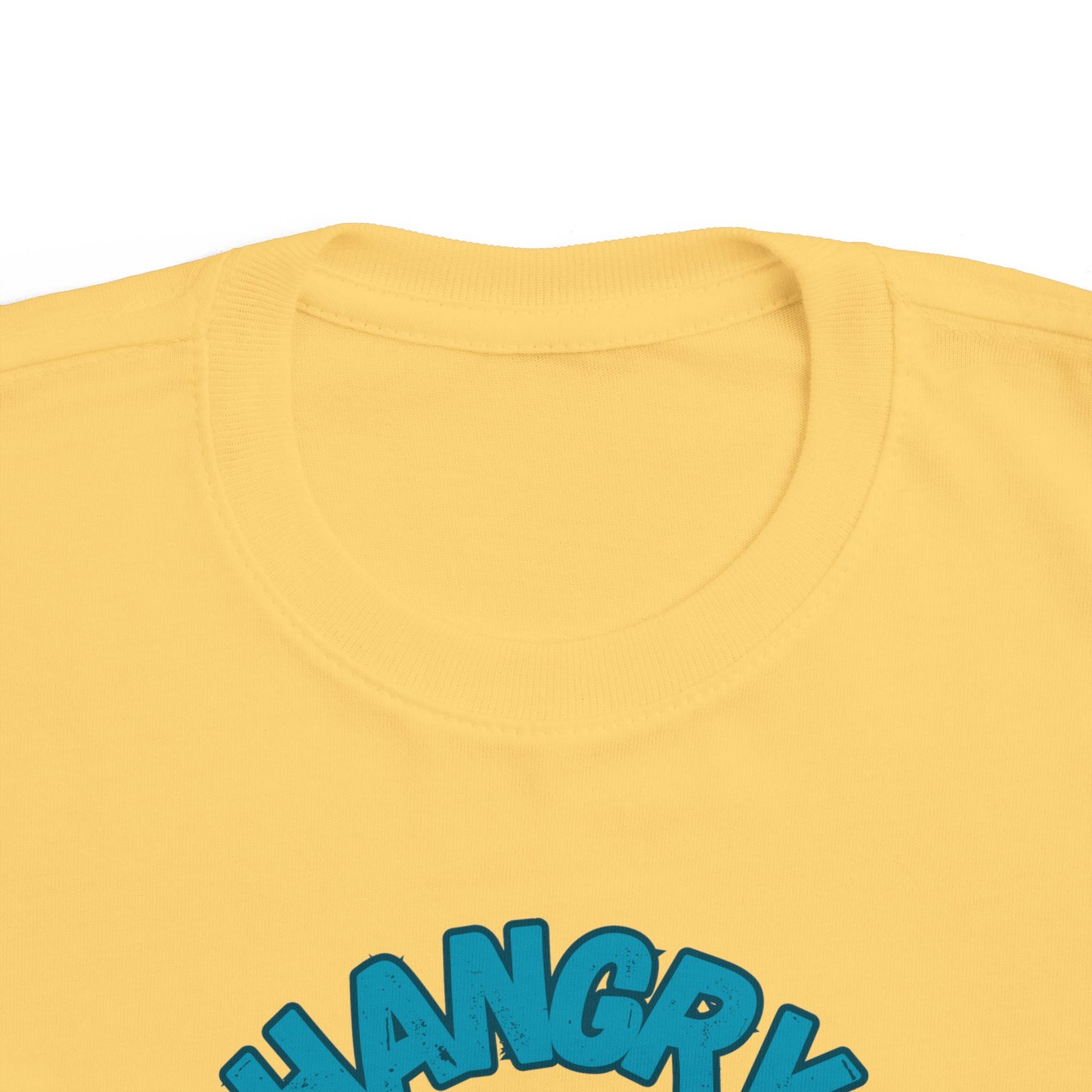 Toddler Hangry Hippo Tee - Fun Jersey T-Shirt for Kids