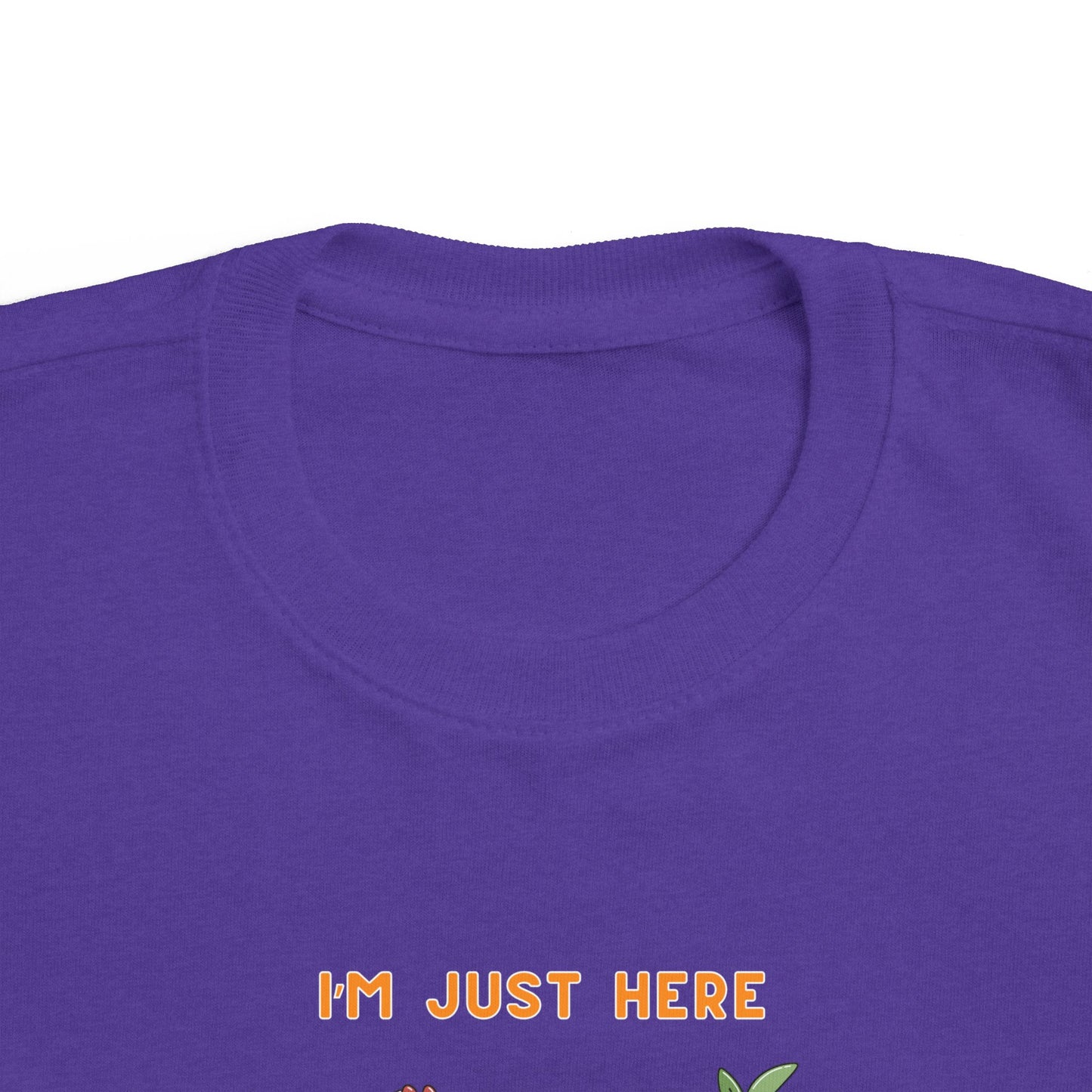Toddler Tee - I'm just here for the fruit snacks