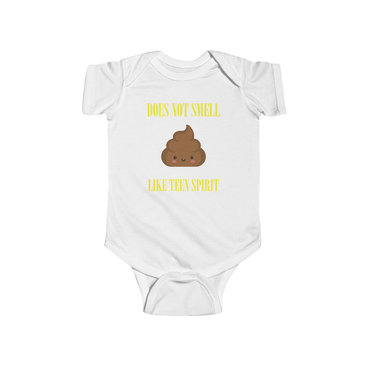 Baby Bodysuit - Does Not Smell Like Teen Spirit Design