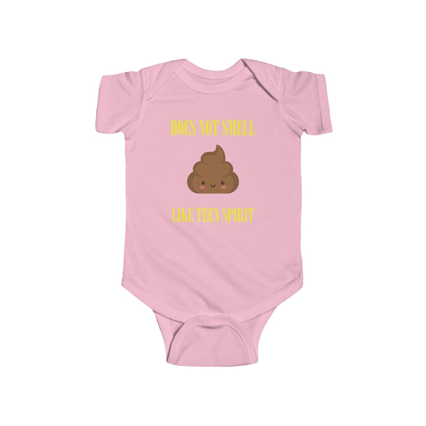 Baby Bodysuit - Does Not Smell Like Teen Spirit Design