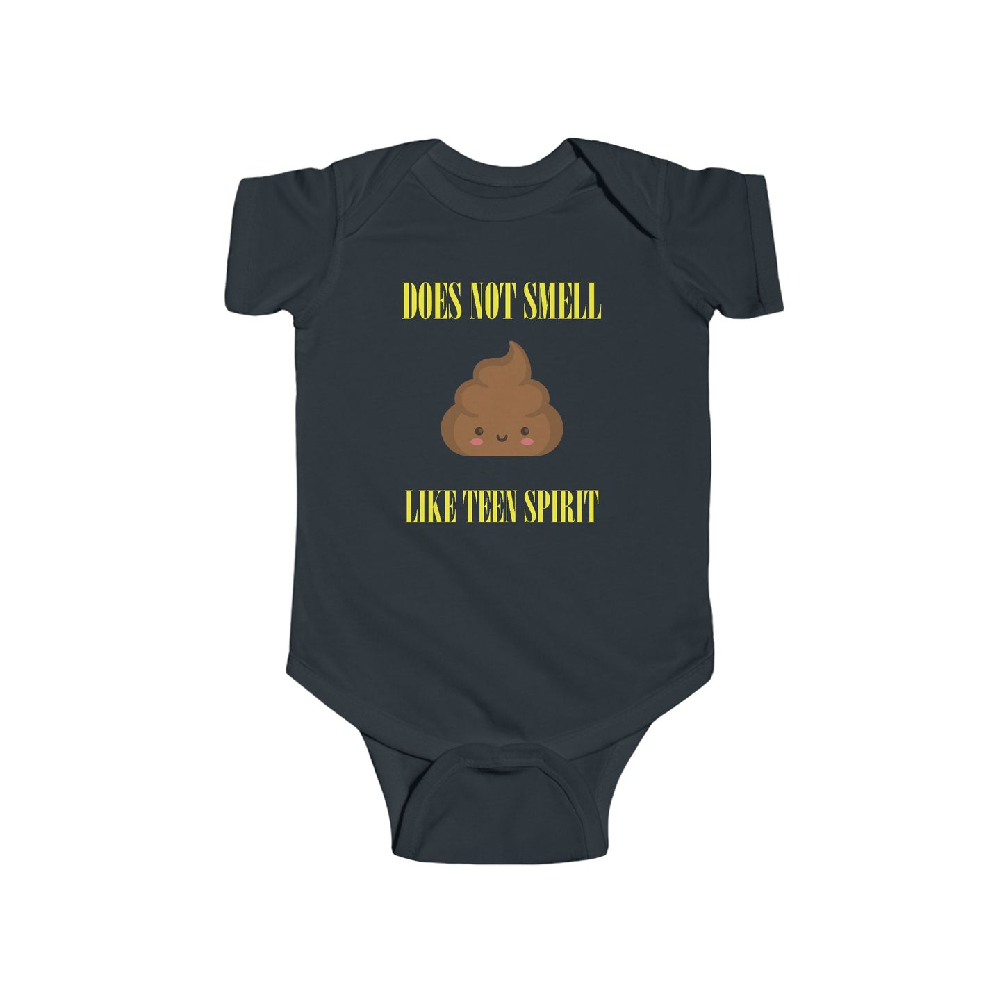 Baby Bodysuit - Does Not Smell Like Teen Spirit Design