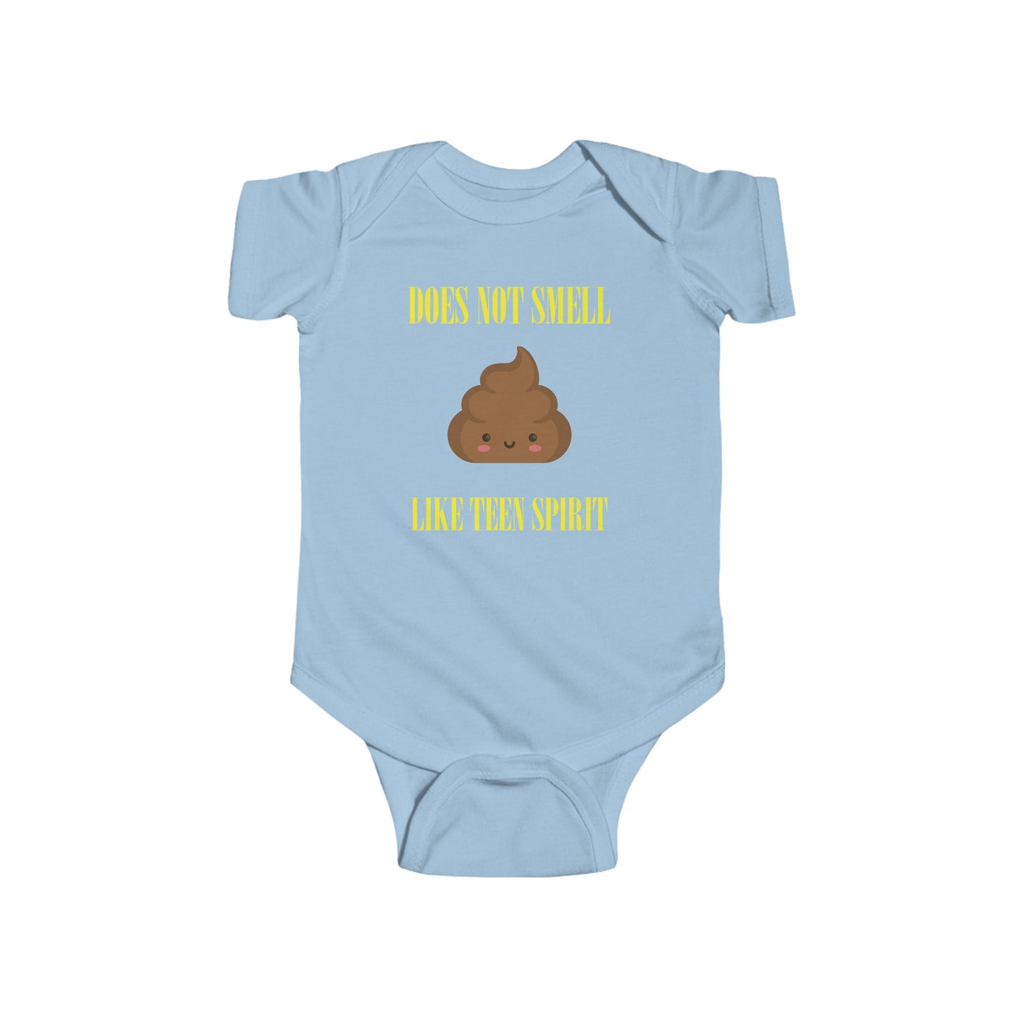 Baby Bodysuit - Does Not Smell Like Teen Spirit Design