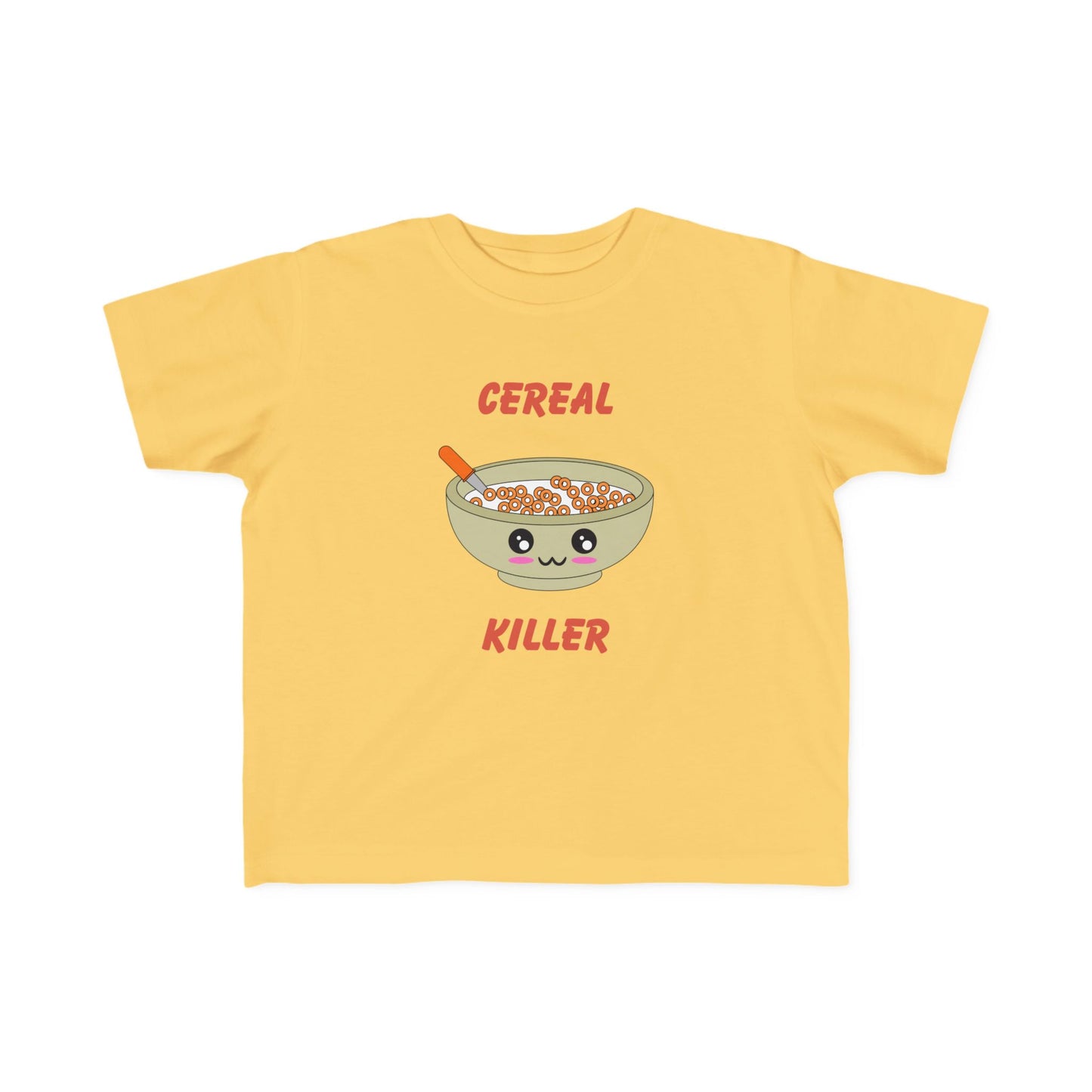 Cereal Killer Toddler Tee - Cute Funny Kids' Shirt for Breakfast Lovers