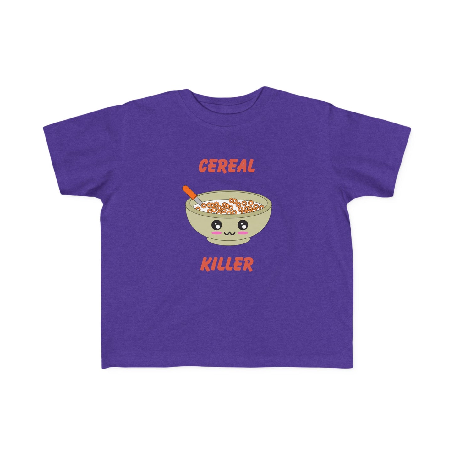 Cereal Killer Toddler Tee - Cute Funny Kids' Shirt for Breakfast Lovers