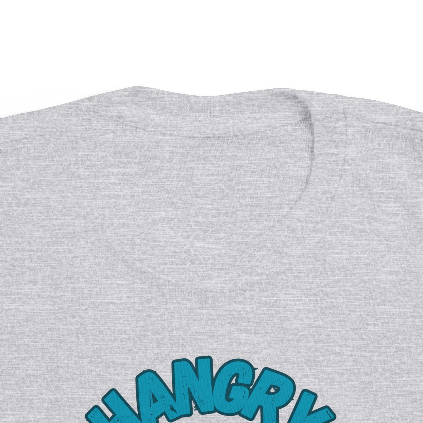 Toddler Hangry Hippo Tee - Fun Jersey T-Shirt for Kids