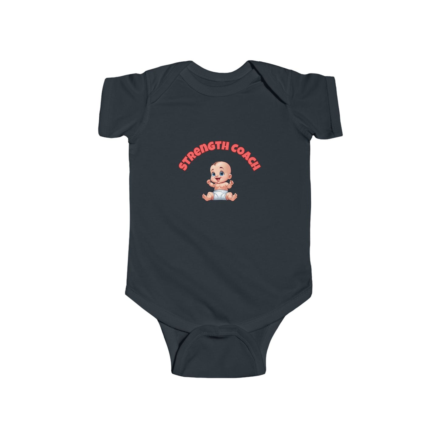 SLEEPLESS NIGHTS, ENDLESS SMILES | REACH Certified One-Piece Bodysuit | Strength Coach Tiny Tot Gym | Infant Toddler 0-24M