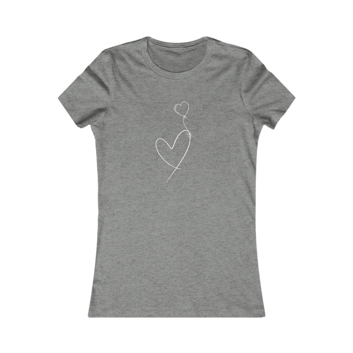 1 Heart Balloon Uplifting Mom Heart Tee - Perfect for Moms and Loved Ones | Customizable