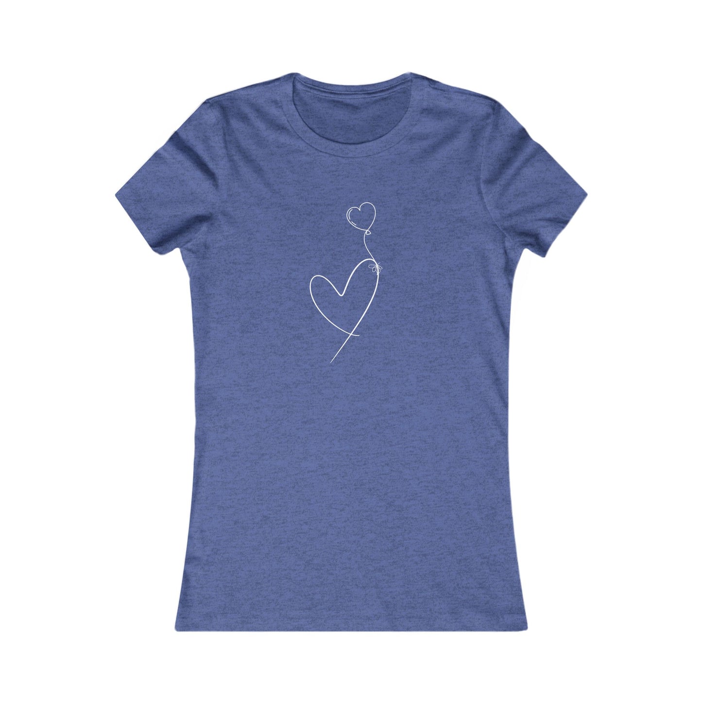 1 Heart Balloon Uplifting Mom Heart Tee - Perfect for Moms and Loved Ones | Customizable