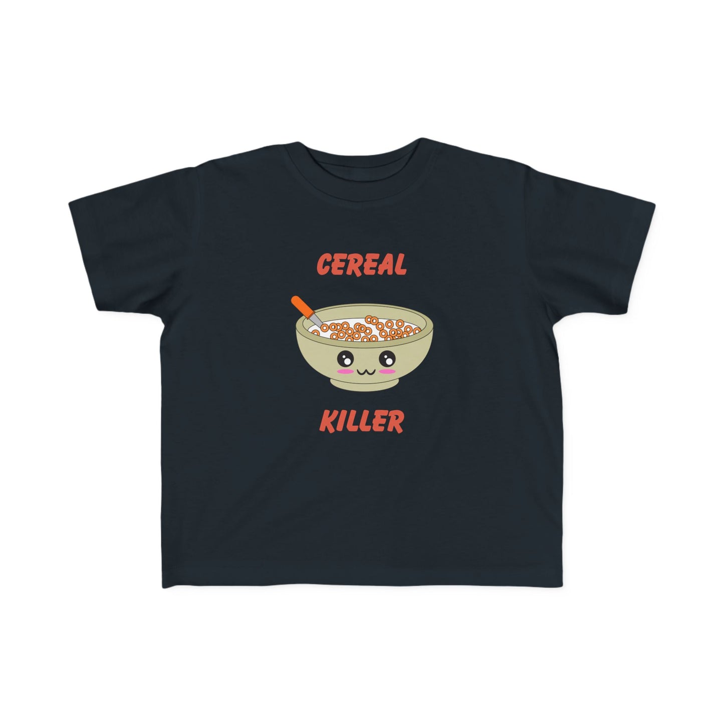 Cereal Killer Toddler Tee - Cute Funny Kids' Shirt for Breakfast Lovers