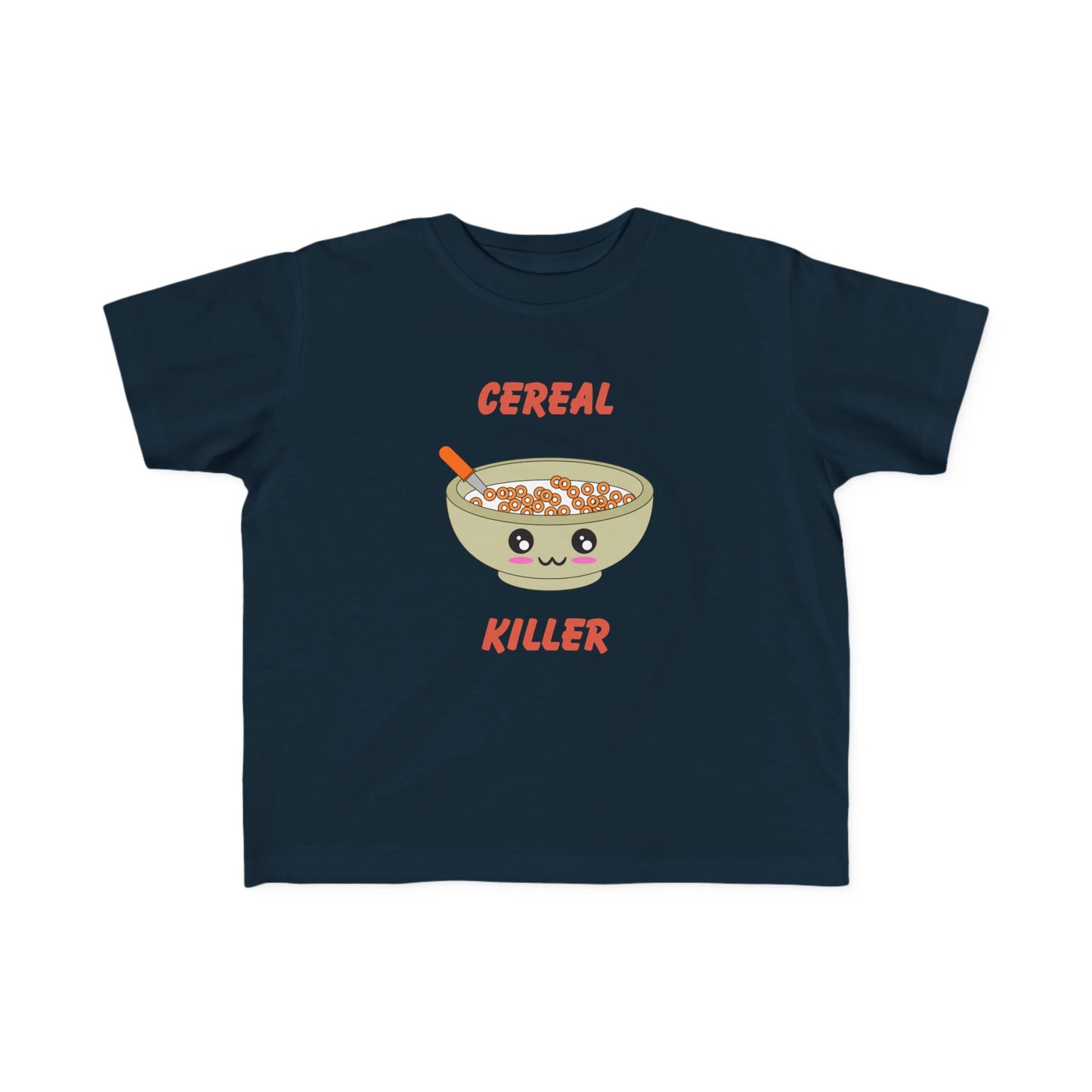 Cereal Killer Toddler Tee - Cute Funny Kids' Shirt for Breakfast Lovers