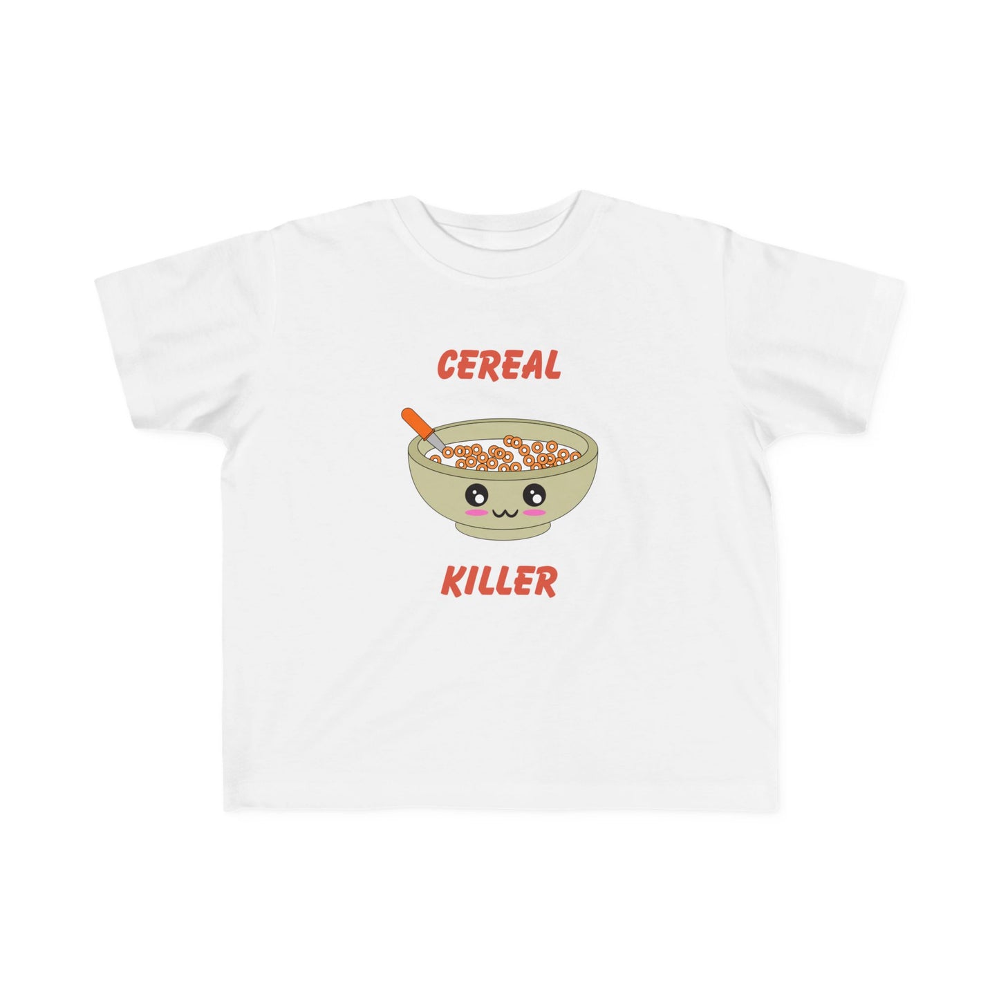 Cereal Killer Toddler Tee - Cute Funny Kids' Shirt for Breakfast Lovers