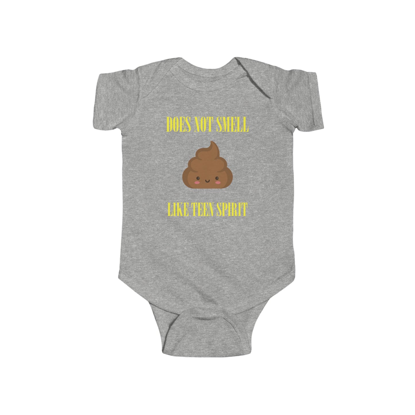 Baby Bodysuit - Does Not Smell Like Teen Spirit Design
